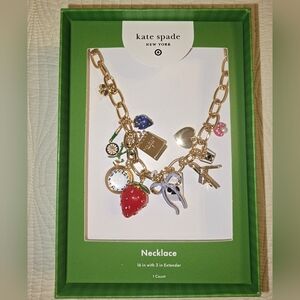 NIN Kate Spade X Target Limited Edition Gold-Tone Charm necklace